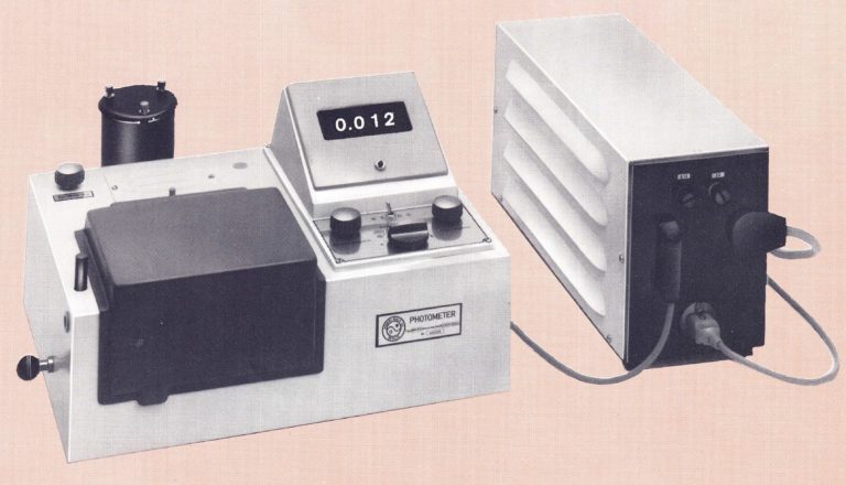 First photometers with digital display in Germany: MK 40, MK 45, MK 50, MK 55