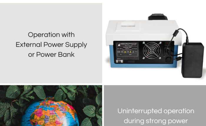 Operation with power bank