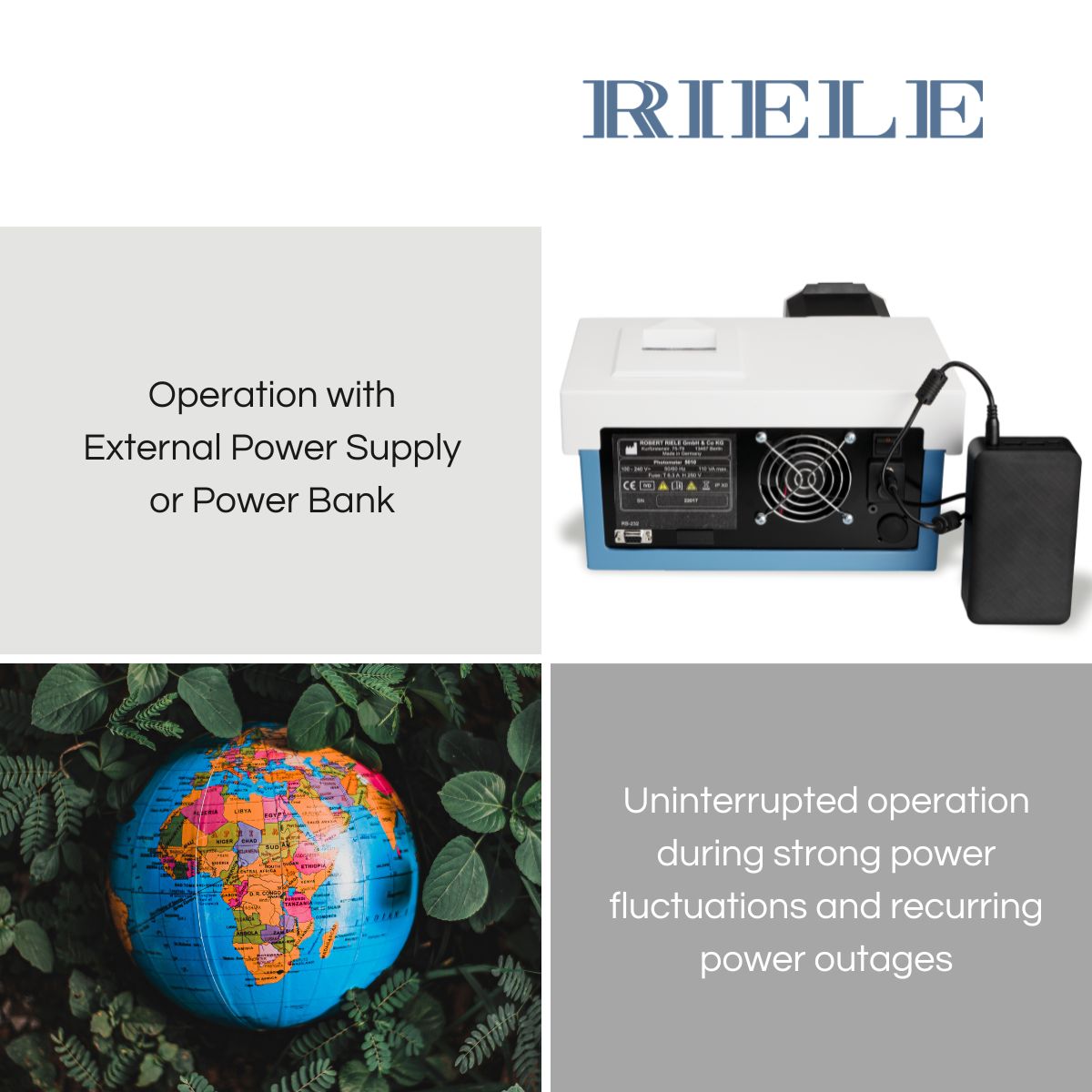 Operation with power bank